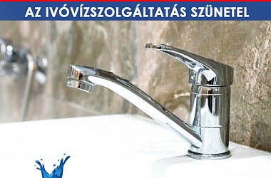 IVÓVÍZELLÁTÁS SZÜNETEL: Bogyoszló, Jobaháza, Rábatamási, Potyond, Sopronnémeti településeken